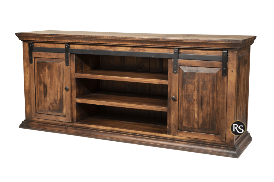 FLORESVILLE BARN DOORS TV STAND