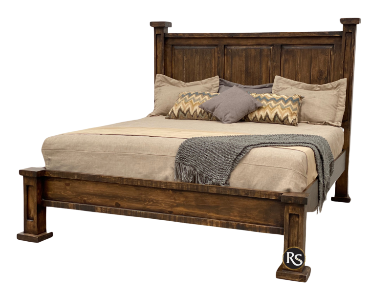 CAMA LAGO K.S RUSTICA