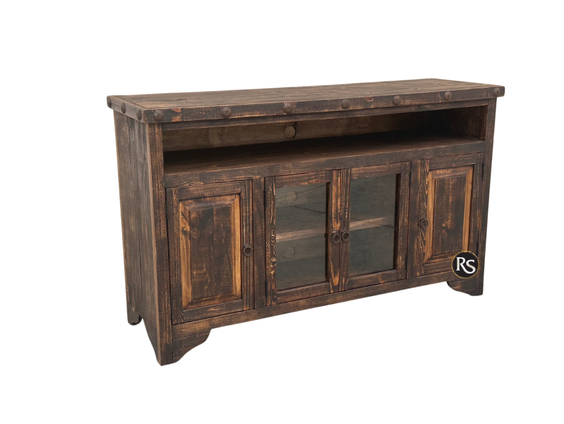 COMODA TELEVISIONERA RUSTICA 60&quot;