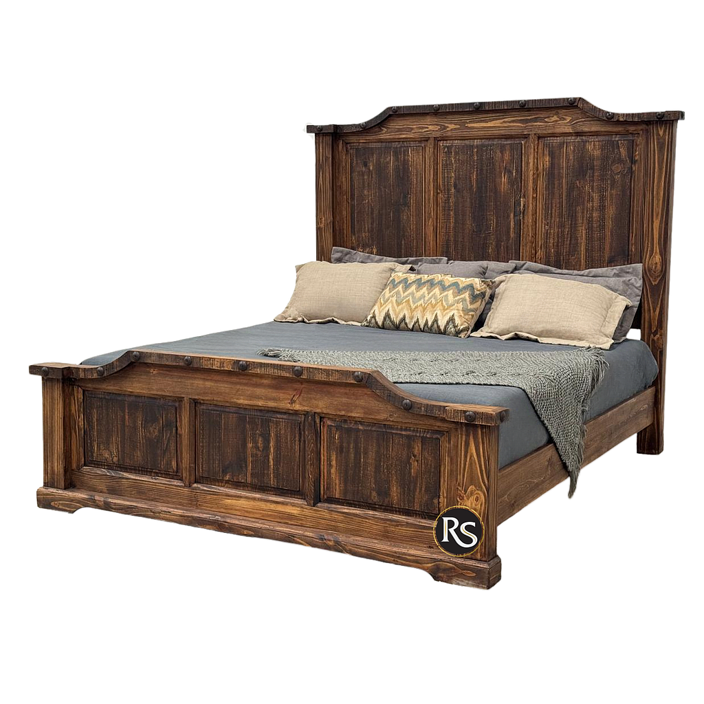 LUBBOCK RUSTIC CONCHO BED K.S