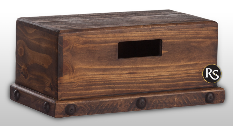 RUSTIC BED STOOL 
