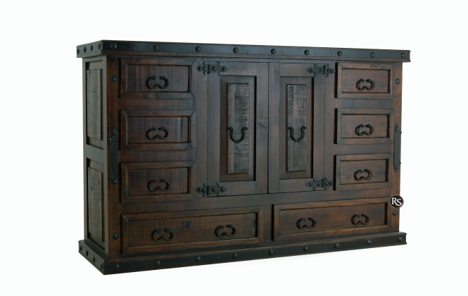 8 DRAWERS 2 DOORS CHEST 

