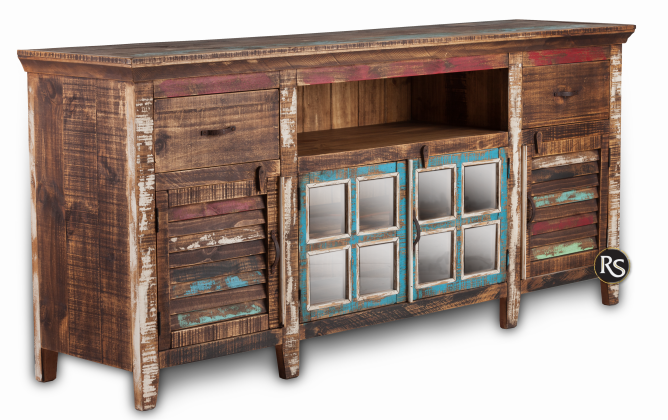 COMODA TV STAND CABAÑA 80"