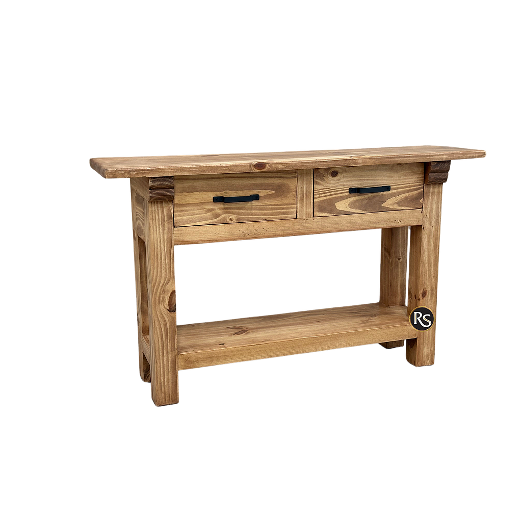 RUSTIC SOFA TABLE 
