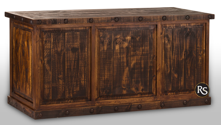RUSTIC EXECUTIVE DESK 
