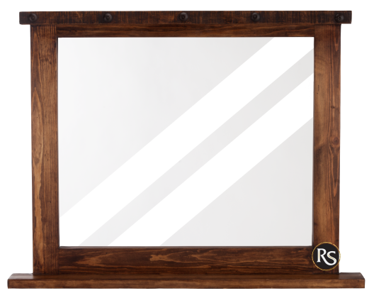 RUSTIC MIRROR FRAME 
