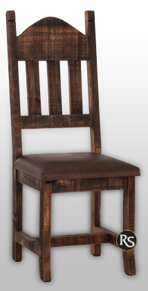 RUSTIC CHAIR WITH CUSHION