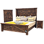 MASTER RANCHO RUSTIC BED QS