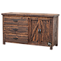 COMODA BAJA 3 CAJONES 2 PUERTAS RANCHO